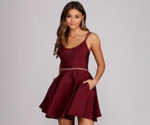 Windsor. Jana Rhinestone Party Dress -Specialtycookwareus 05001 0008 1 8c5e6bcd eb07 4d58 aec7 22747ca3ebe6