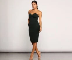 Windsor. Susan Formal Sleeveless Midi Dress -Specialtycookwareus 05001 0027 3 e40de334 7062 42b0 bd27 4bebb0380f45