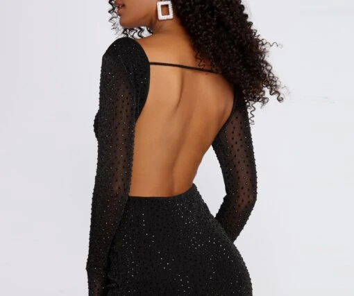 Windsor. Juliana Open Back Heat Stone Dress -Specialtycookwareus 05001 0242 4 666ca3a2 ab29 4bd1 bad2 c054bda32a4b