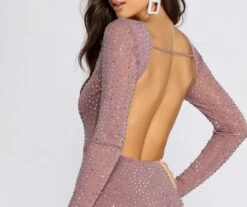 Windsor. Juliana Open Back Heat Stone Dress -Specialtycookwareus 05001 0243 4 281516ab ced6 44fb ae2d ec37f57e590d