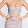 Windsor. Georgina Metallic Ruched Midi Dress -Specialtycookwareus 05001 0367 1