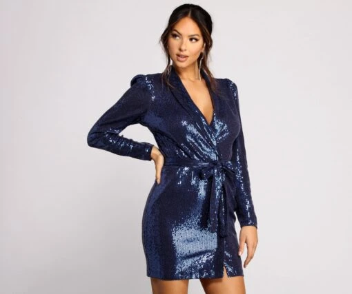 Windsor. Nicola Sequin Jacket Dress -Specialtycookwareus 05001 0478 1 0f1ab005 b593 4a8c bc75 3dbb2e7e85a7