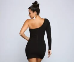 Windsor. Lalana Formal One Shoulder Mini Dress -Specialtycookwareus 05001 0704 2 991f4635 900d 4f08 8e7b a5b46f9d42b9