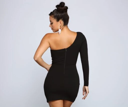Windsor. Lalana Formal One Shoulder Mini Dress -Specialtycookwareus 05001 0704 2 991f4635 900d 4f08 8e7b a5b46f9d42b9
