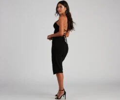 Windsor. Henley Formal Lace-Up Midi Dress -Specialtycookwareus 05001 0756 2 b41ab855 aeaa 445b 86e2 b44d3df9e8ce