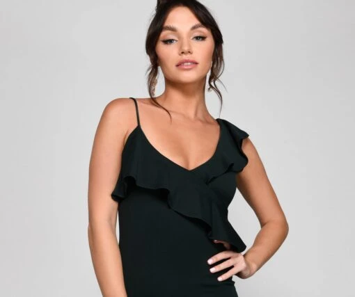 Windsor. Zosia Formal Ruffled Bodycon Dress -Specialtycookwareus 05001 0852 4