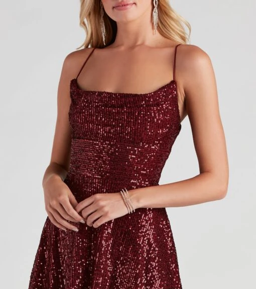 Windsor. Sabina Sequin Mesh Party Dress -Specialtycookwareus 05001 1050 4 5bb2b097 2e63 4c6e 95bb a7ce12e93599