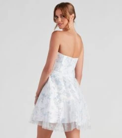 Windsor. Zariah Formal Floral Glitter Party Dress -Specialtycookwareus 05001 1067 2