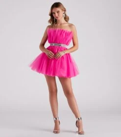 Windsor. Belle Tulle Rhinestone Short Dress -Specialtycookwareus 05001 1263 3 4a92ced1 6909 49b7 a11d 48111b99ec2a