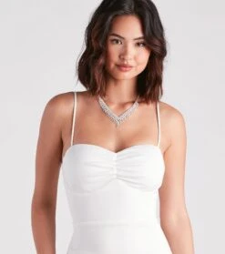 Windsor. Aleah Formal Trumpet Hem Midi Dress -Specialtycookwareus 05001 1525 4
