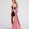 Windsor. Franny Taffeta Bow Mini Party Dress -Specialtycookwareus 05001 1528 1 efd38269 694a 4a02 aadc a8970222ea17