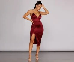Windsor. Kenzie Formal Lattice Midi Dress -Specialtycookwareus 05001 4094 1