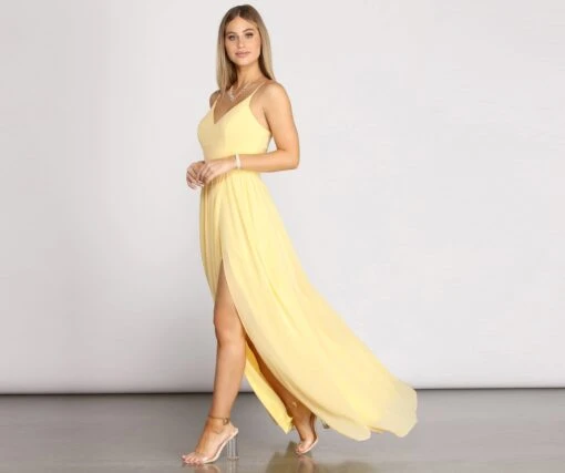 Windsor. Polly Formal High Slit Dress -Specialtycookwareus 05002 0089 3