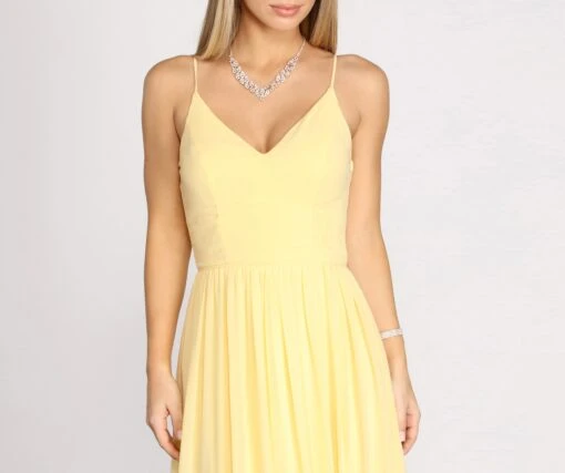 Windsor. Polly Formal High Slit Dress -Specialtycookwareus 05002 0089 4