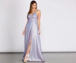 Windsor. Millie Glitter Cross Back A Line Dress -Specialtycookwareus 05002 0647 1 20cccbc3 40d6 4bfb 8f3d 5c74f6dd37f3