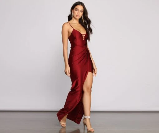 Windsor. Sahara Lace Up Back Wrap Dress -Specialtycookwareus 05002 0699 4 7dcf0b0c ddbb 48ab 95a2 419a4b99faba