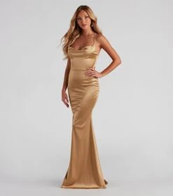 Windsor. Jennifer Stretch Satin Ruched Formal Dress -Specialtycookwareus 05002 1046 3 d9a00418 6179 4fc6 a905 bd1399522cc0