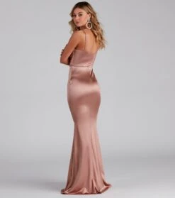 Windsor. Ciara Sleeveless Satin Formal Dress -Specialtycookwareus 05002 1659 7