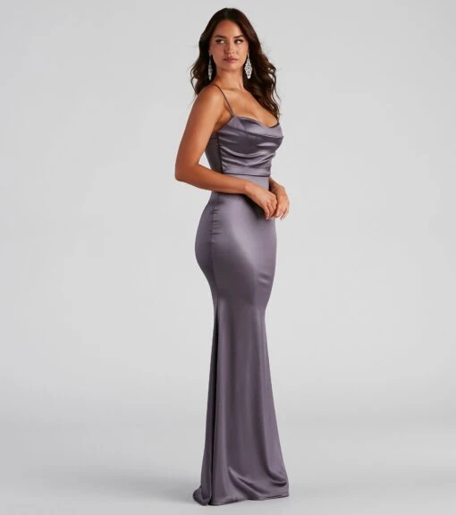 Windsor. Ciara Sleeveless Satin Formal Dress -Specialtycookwareus 05002 1668 2 8c653c74 c4bb 4fcd 8e92 4686815eea45
