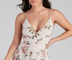 Windsor. Geneviève Floral Chiffon Wrap Dress -Specialtycookwareus 05002 1889 4
