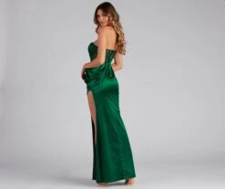 Windsor. Lo Formal One-Shoulder Satin Corset Dress -Specialtycookwareus 05002 1943 2