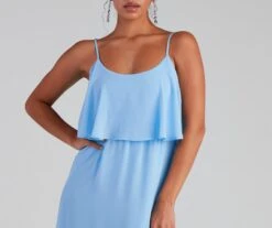 Windsor. Mailyn Chiffon Ruffled Formal Dress -Specialtycookwareus 05002 2040 4