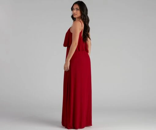 Windsor. Mailyn Chiffon Ruffled Formal Dress -Specialtycookwareus 05002 2045 2 9cb715d3 00d7 47a0 9ffd 68cb0b5e8f33