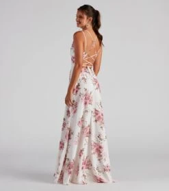 Windsor. Geneviève Floral Chiffon Wrap Dress -Specialtycookwareus 05002 2059 4