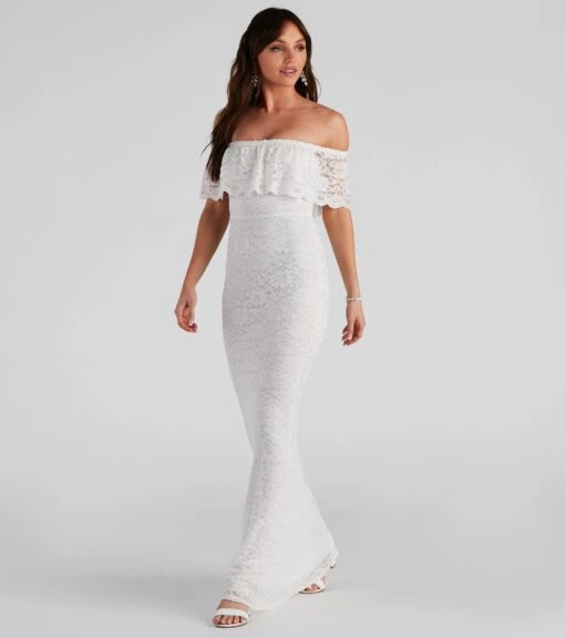 Windsor. Kourtney Formal Lace Mermaid Dress -Specialtycookwareus 05002 2113 1