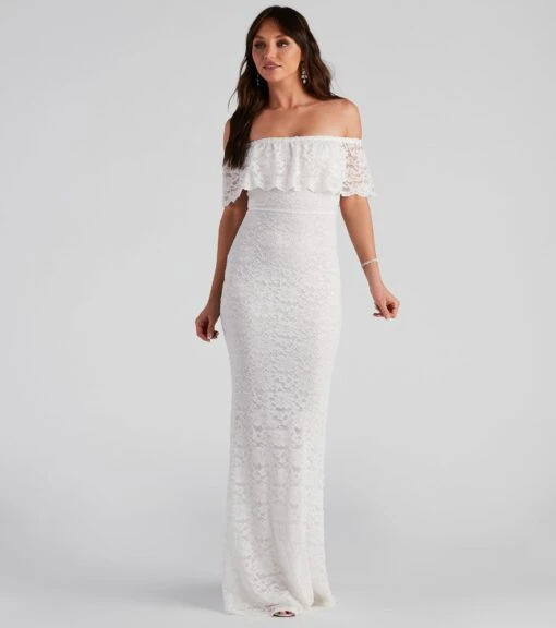 Windsor. Kourtney Formal Lace Mermaid Dress -Specialtycookwareus 05002 2113 4