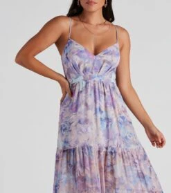 Windsor. Kris Formal Floral Chiffon Dress -Specialtycookwareus 05002 2185 4