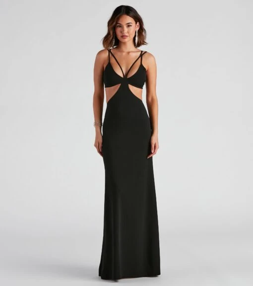 Windsor. Annah Formal Crepe Long Dress -Specialtycookwareus 05002 2384 1 7860418f 559d 4c6b 919b f8f261a5b53a