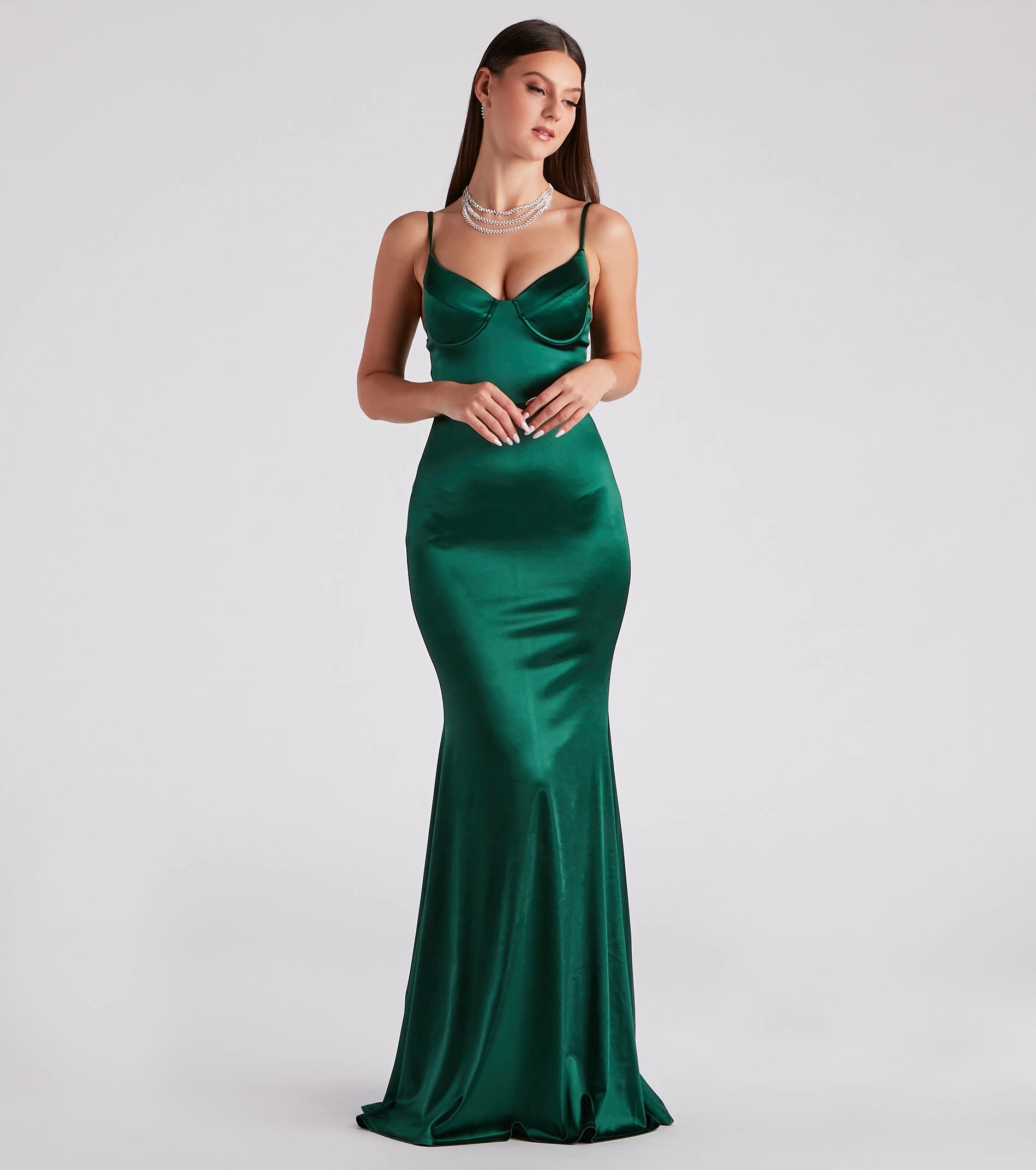 Penny Satin A-Line Formal Dress Windsor. Penny Satin A-Line Formal Dress -Specialtycookwareus 05002 2919 1