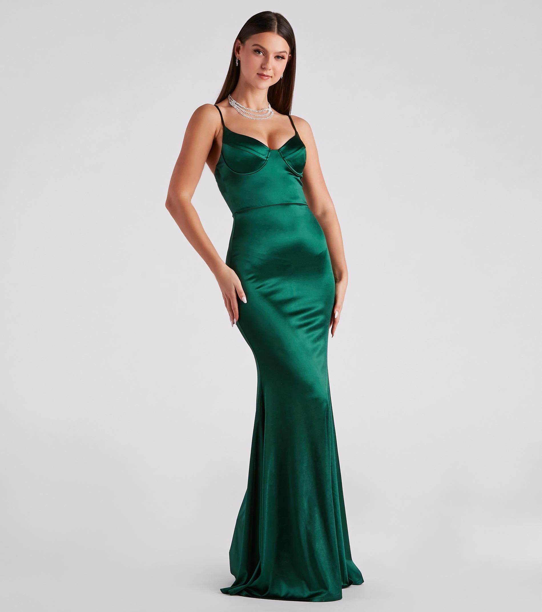 Penny Satin A-Line Formal Dress Windsor. Penny Satin A-Line Formal Dress -Specialtycookwareus 05002 2919 3
