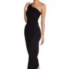 Windsor. Selena Formal One Shoulder Ruched Dress -Specialtycookwareus 05002 6702 1