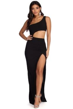 Windsor. Blair One Shoulder Cut Out Dress -Specialtycookwareus 05002 6749 2