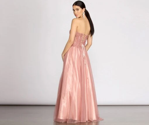 Windsor. Jaime Floral Mesh Ball Gown -Specialtycookwareus 05004 0057 2