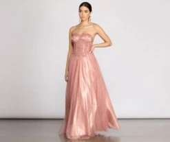 Windsor. Jaime Floral Mesh Ball Gown -Specialtycookwareus 05004 0057 3
