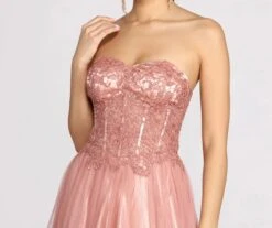 Windsor. Jaime Floral Mesh Ball Gown -Specialtycookwareus 05004 0057 4
