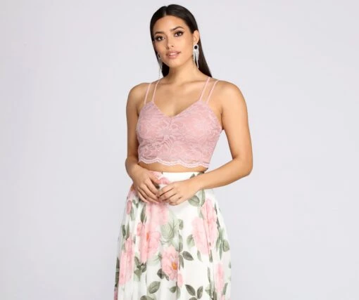 Windsor. Evie Floral Chiffon Two Piece Dress -Specialtycookwareus 05006 0081 4