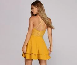Windsor. Layered In Lace Skater Dress -Specialtycookwareus 05101 0037 4 abb81feb 48a4 4e56 acf9 b65271ff0b36