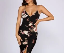 Windsor. Floral Stunner Ruched Maxi Dress -Specialtycookwareus 05101 0073 5