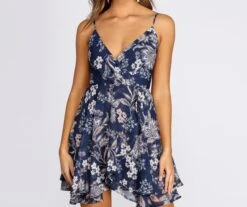Windsor. Flirty In Floral Skater Dress -Specialtycookwareus 05101 0114 3