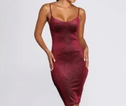 Windsor. Sweetheart Velvet Glitter Midi Dress -Specialtycookwareus 05101 0186 2 189686a5 9074 4501 9b0e a905f60f1bf5