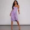 Windsor. Let Slip Ruched Maxi Dress -Specialtycookwareus 05101 0194 1