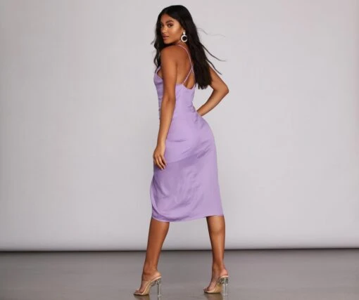 Windsor. Let Slip Ruched Maxi Dress -Specialtycookwareus 05101 0194 2
