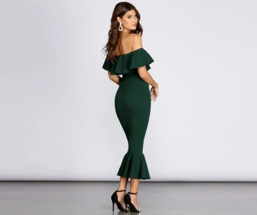 Windsor. Ready And Ruffled Midi Dress -Specialtycookwareus 05101 0203 2 67e635a6 04c5 4ef6 862e 0e318e6ba9ac