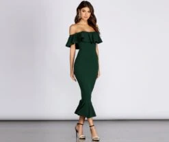 Windsor. Ready And Ruffled Midi Dress -Specialtycookwareus 05101 0203 3 480c9552 e2ff 4d8f 9731 851fba9d2659