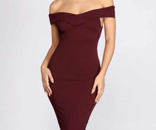 Windsor. Will You Be My Sweetheart Midi Trumpet Dress -Specialtycookwareus 05101 0267 3 c5873166 7398 40d7 bf77 eebceb91c987