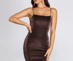 Windsor. Glow On Sleeveless Glitter Dress -Specialtycookwareus 05101 0274 4